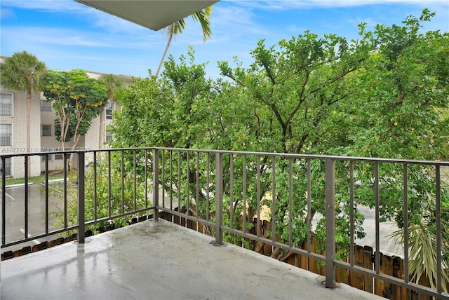 6886 N Kendall Dr Unit D208, Pinecrest, FL 33156 - view of balcony