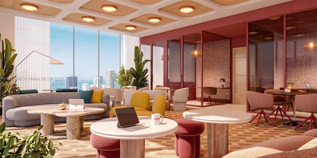 690 SW 1st Ave Unit 2301, Miami, FL 33130 - lobby with a view of city