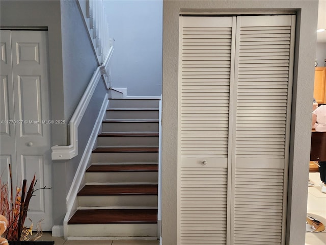 view of staircase