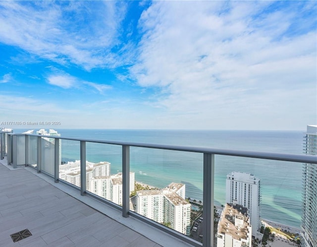 4010 S Ocean Dr Unit T4301, Hollywood, FL 33019 - balcony with a water view