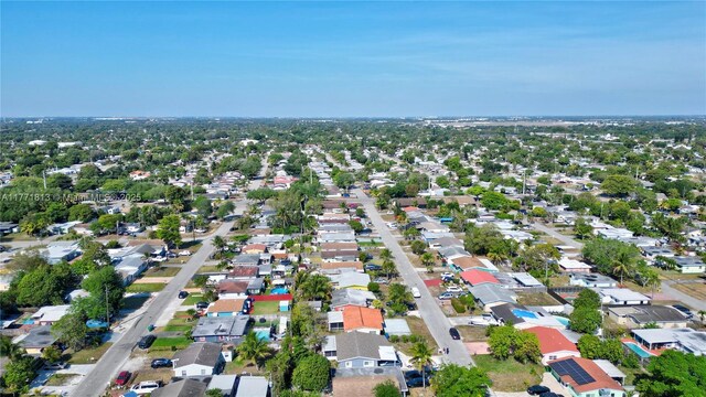 6288 SW 22nd Ct, Miramar, FL 33023 - drone / aerial view with a residential view