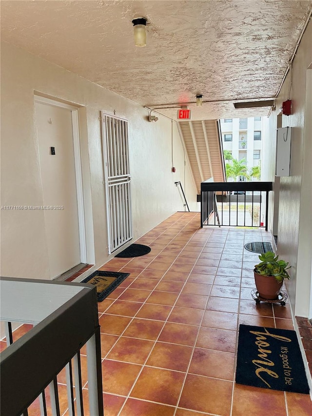 8883 Fontainebleau Blvd Unit 202, Miami, FL 33172 - hall with tile patterned flooring