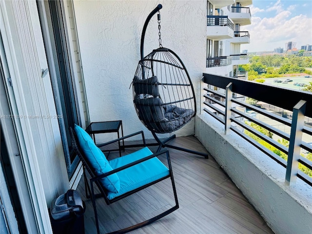 3600 Mystic Pointe Dr Unit 1210, Aventura, FL 33180 - balcony featuring a view of city