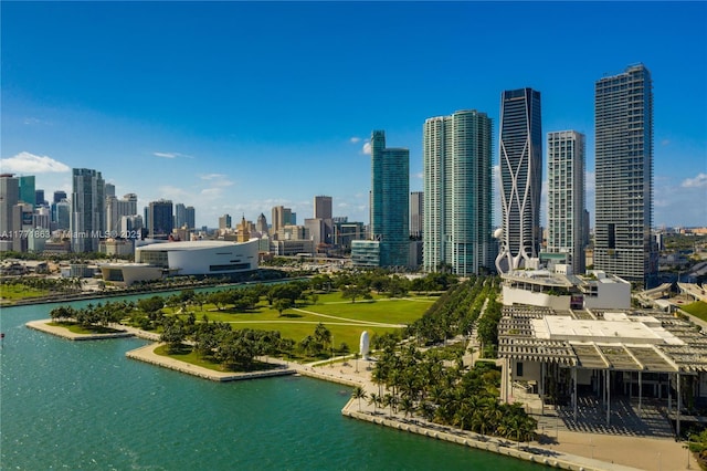 1100 Biscayne Blvd Unit 4901, Miami, FL 33132 - view of city skyline with a large body of water