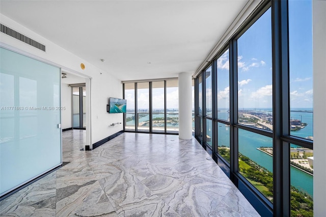 1100 Biscayne Blvd Unit 4901, Miami, FL 33132 - view of unfurnished sunroom