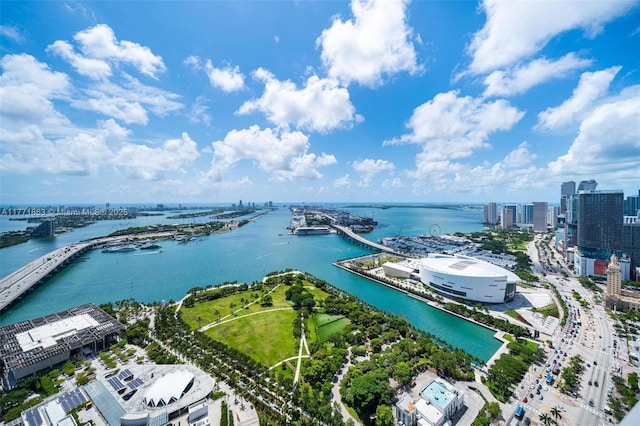 1100 Biscayne Blvd Unit 4901, Miami, FL 33132 - view of urban area with a notable bridge and a large body of water
