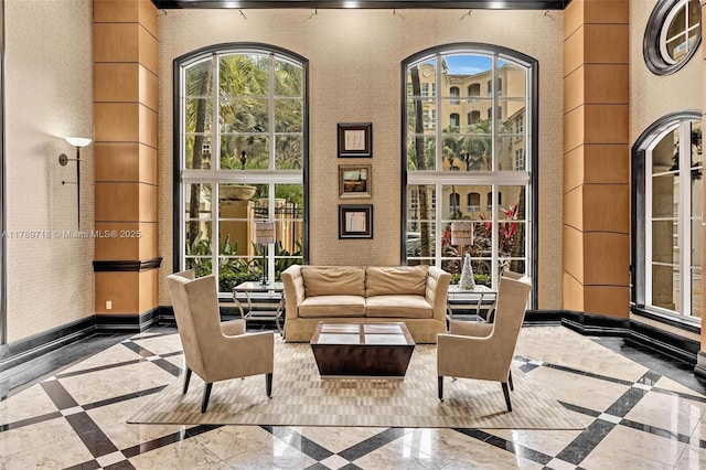 3001 NE 185th St Unit 418, Aventura, FL 33180 - community lobby with a towering ceiling