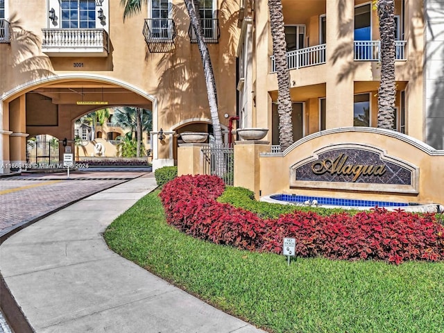 3001 NE 185th St Unit 418, Aventura, FL 33180 - view of community sign