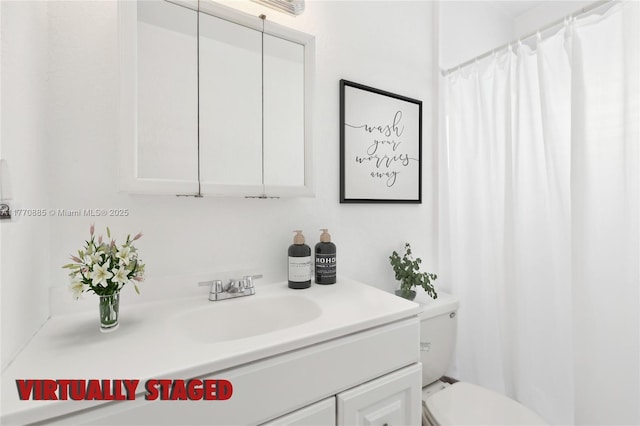 4499 NW 18th Ave, Oakland Park, FL 33309 - full bathroom featuring vanity and toilet