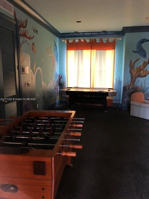 4271 San Marino Blvd Unit 206, West Palm Beach, FL 33409 - playroom with pool table