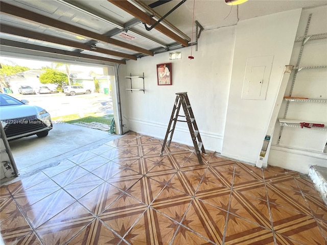 12268 SW 145th St, Miami, FL 33186 - garage featuring baseboards