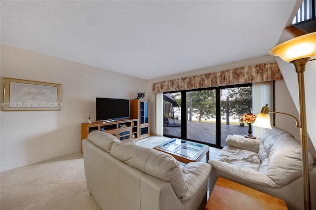 living room with baseboards