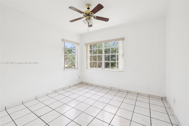 1121 SW 36th Ave, Miami, FL 33135 - spare room featuring a ceiling fan