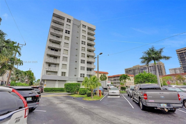 3113 S Ocean Dr Unit 410, Hallandale Beach, FL 33009 - view of property featuring uncovered parking