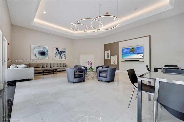 2645 S Bayshore Dr Unit 902, Miami, FL 33133 - lobby with ornamental molding and recessed lighting