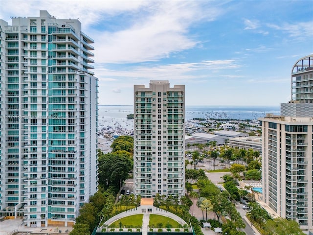 2645 S Bayshore Dr Unit 902, Miami, FL 33133 - city view with a large body of water