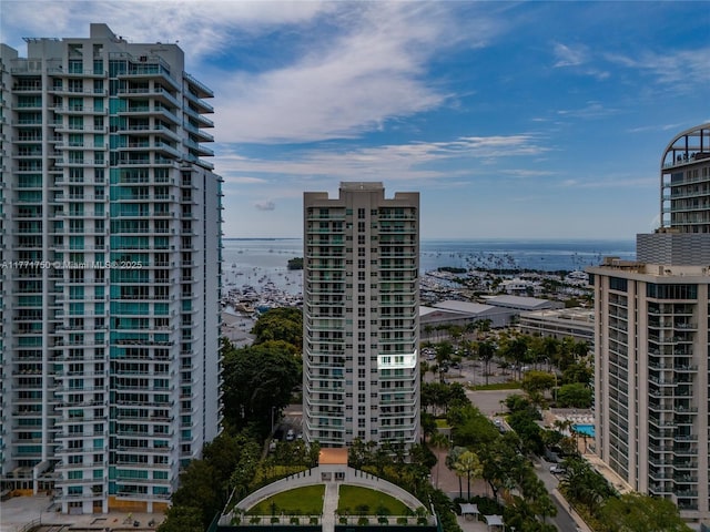 2645 S Bayshore Dr Unit 902, Miami, FL 33133 - view of city with a nearby body of water
