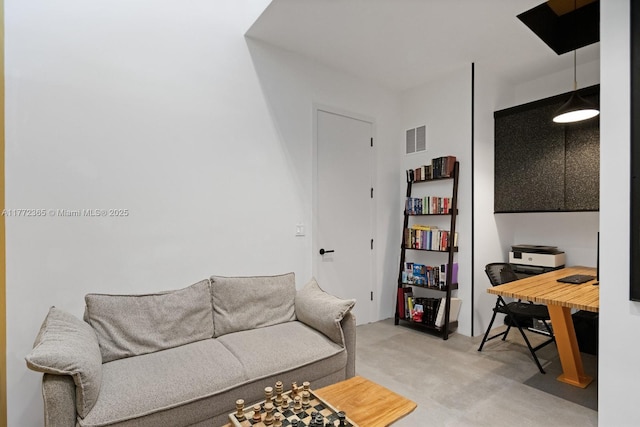 2421 NE 199th St, Miami, FL 33180 - living area featuring light colored carpet and visible vents