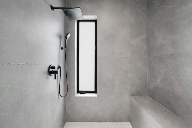 2421 NE 199th St, Miami, FL 33180 - bathroom featuring tiled shower