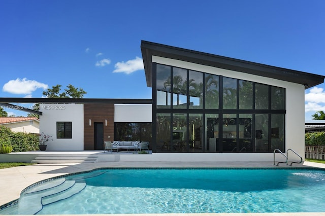 2421 NE 199th St, Miami, FL 33180 - pool featuring outdoor lounge area and a patio area
