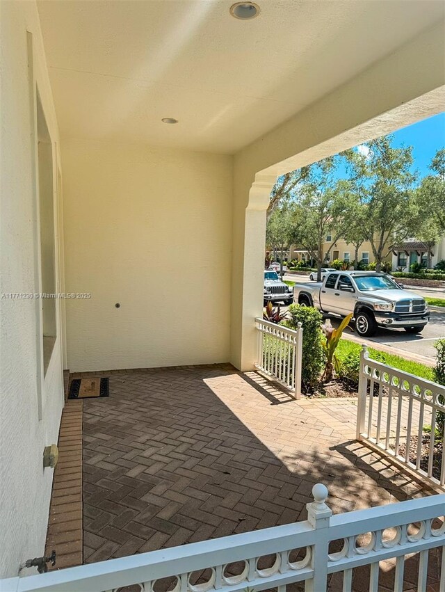 3210 NW 126th Ave Unit 3210, Sunrise, FL 33323 - view of patio with a porch