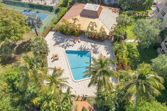 aerial view