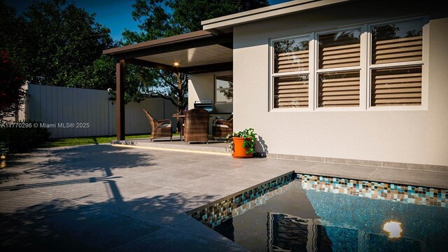 2125 Alamanda Dr, North Miami, FL 33181 - view of pool with a patio area and a pool