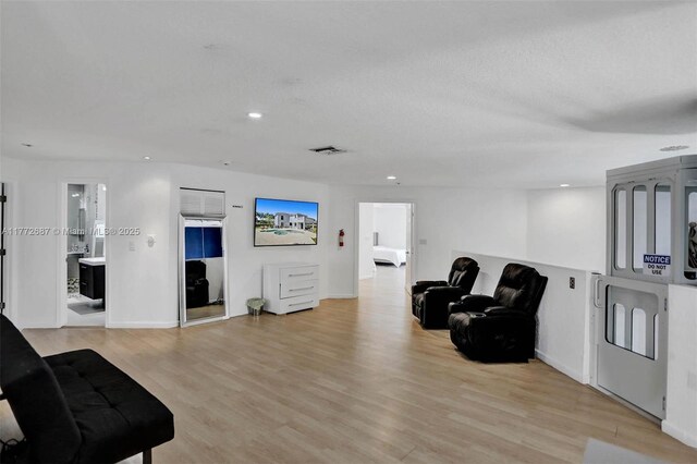721 Ranch Rd, Weston, FL 33326 - living room featuring recessed lighting and light wood finished floors