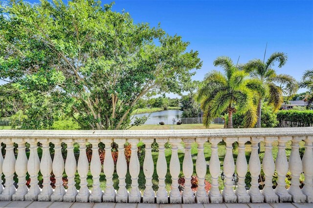 721 Ranch Rd, Weston, FL 33326 - community / neighborhood sign featuring a water view