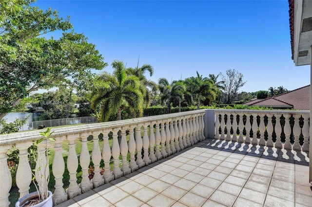 721 Ranch Rd, Weston, FL 33326 - patio / terrace with a water view