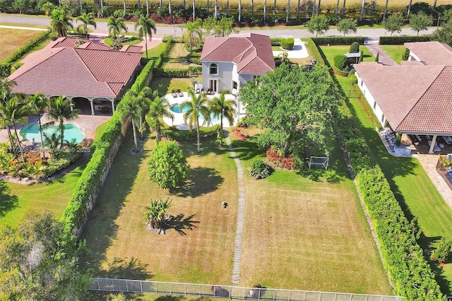 721 Ranch Rd, Weston, FL 33326 - aerial view of property and surrounding area featuring a pool area