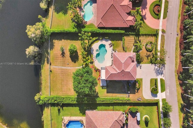 721 Ranch Rd, Weston, FL 33326 - aerial view of a pool