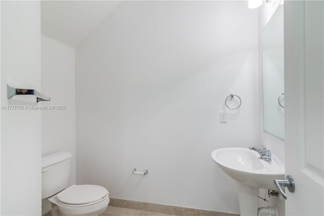 2664 SW 81st Ter Unit 2666, Miramar, FL 33025 - bathroom with toilet and tile patterned flooring