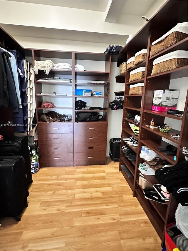19900 E Country Club Dr Unit 1012, Aventura, FL 33180 - spacious closet featuring light wood-style flooring