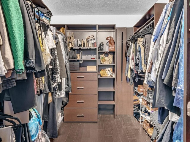 9461 SW 128th St, Miami, FL 33176 - walk in closet featuring wood tiled floor