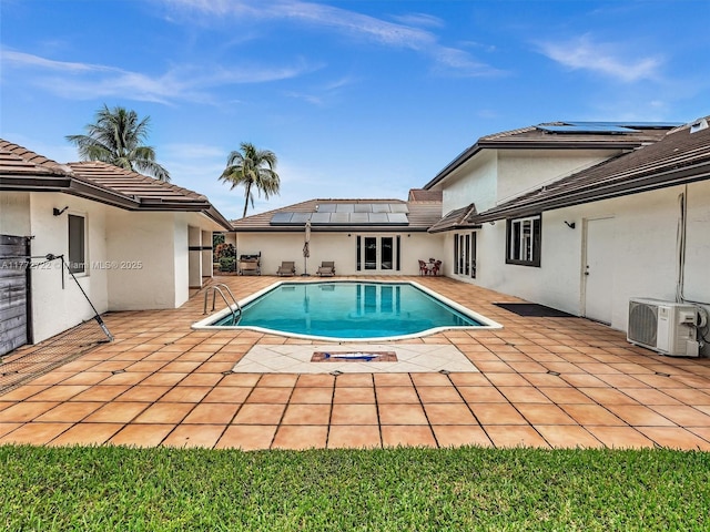 9461 SW 128th St, Miami, FL 33176 - outdoor pool featuring ac unit and a patio