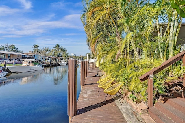 1441 NW 10, Dania Beach, FL 33004 - dock area with a water view