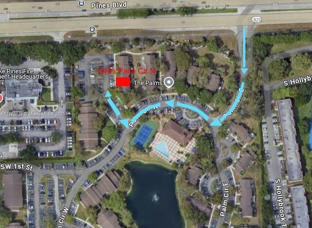 9491 N Palm Cir N Unit 9491, Pembroke Pines, FL 33025 - map location