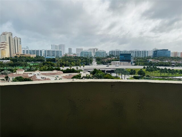 19501 W Country Club Dr Unit 1006, Aventura, FL 33180 - balcony with a city view