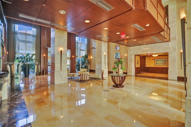 19501 W Country Club Dr Unit 1006, Aventura, FL 33180 - building lobby with visible vents