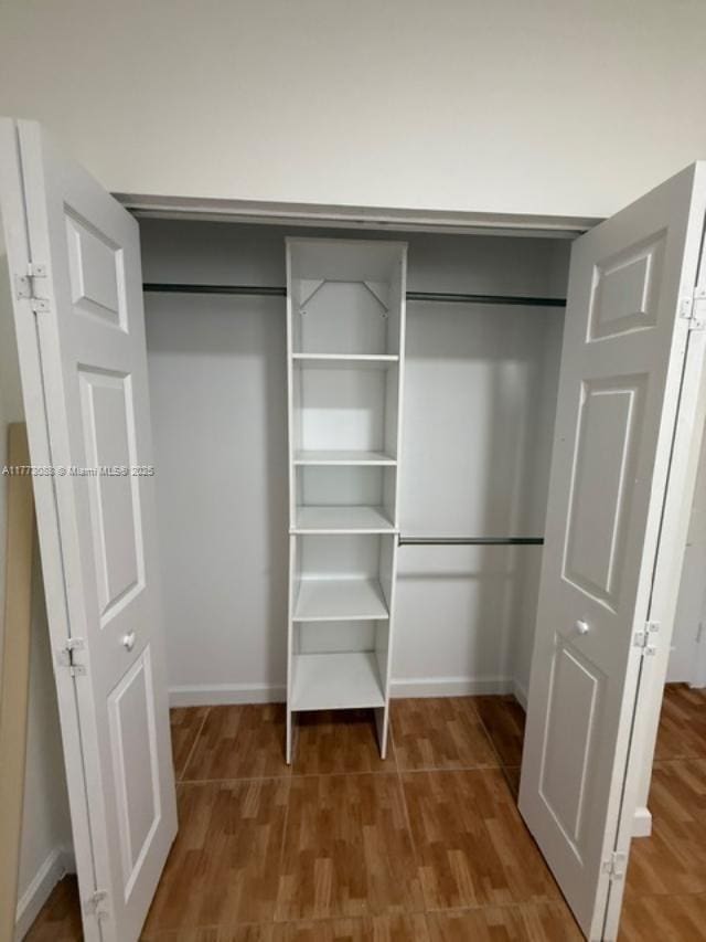 view of closet