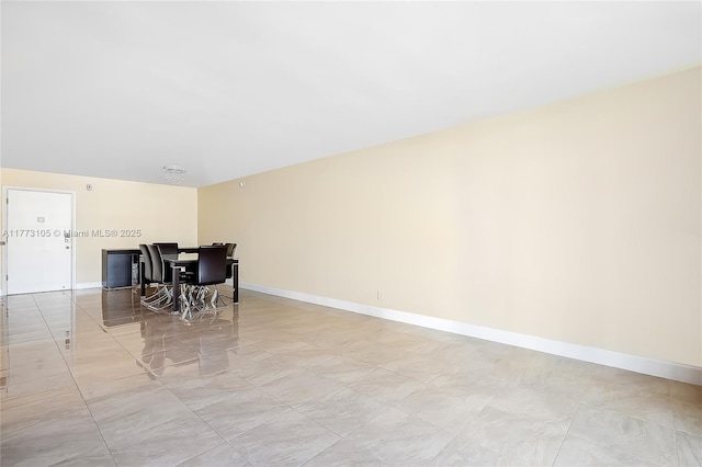 1849 S Ocean Dr Unit 711, Hallandale Beach, FL 33009 - dining area with baseboards