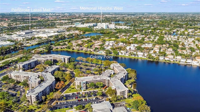 1100 Colony Point Cir Unit 201, Pembroke Pines, FL 33026 - view of property location with a nearby body of water
