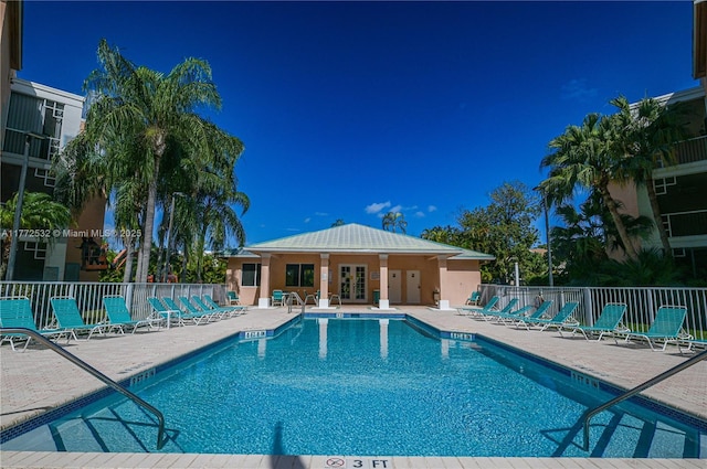 85 Gulfstream Rd Unit 304A, Dania Beach, FL 33004 - community pool featuring french doors and a patio