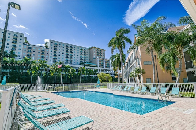 85 Gulfstream Rd Unit 304A, Dania Beach, FL 33004 - community pool featuring a patio area