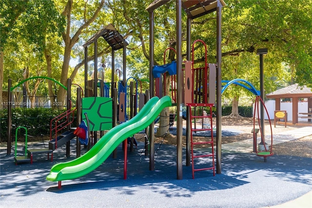view of communal playground