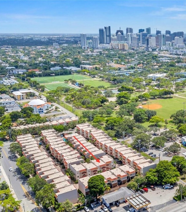 1401 NE 9th St Unit 26, Fort Lauderdale, FL 33304 - drone / aerial view featuring a view of city