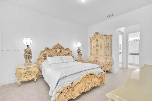 6843 Montrose Way, Boynton Beach, FL 33437 - bedroom featuring light tile patterned floors and baseboards