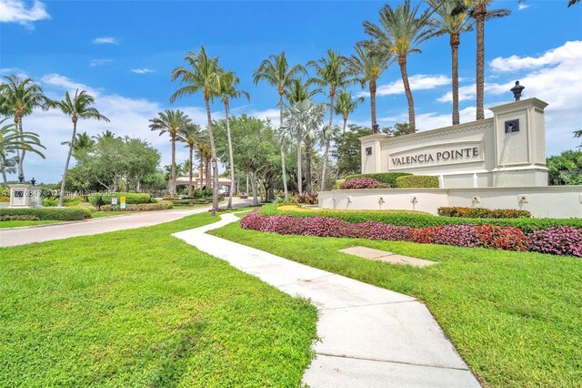 6843 Montrose Way, Boynton Beach, FL 33437 - community sign featuring a lawn