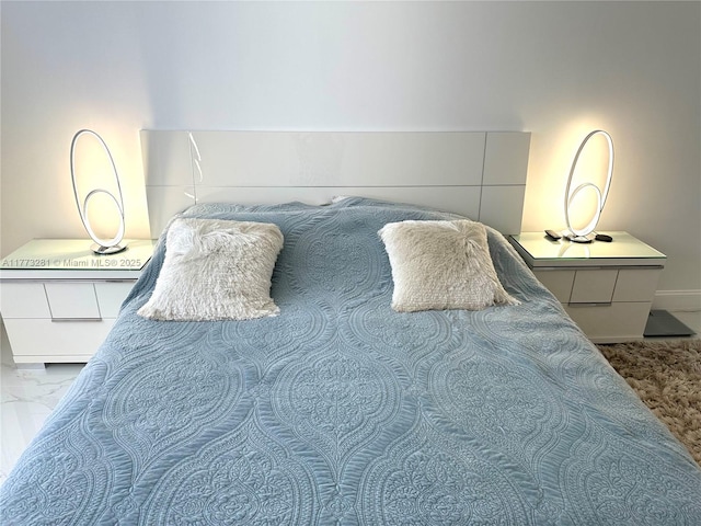 427 Golden Isles Dr Unit 5G, Hallandale Beach, FL 33009 - bedroom with baseboards
